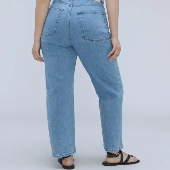 NEW Everlane Jeans/ Curvy Way-High® Jean Women's 33 Long Eco- Friendly - Picture 2 of 10